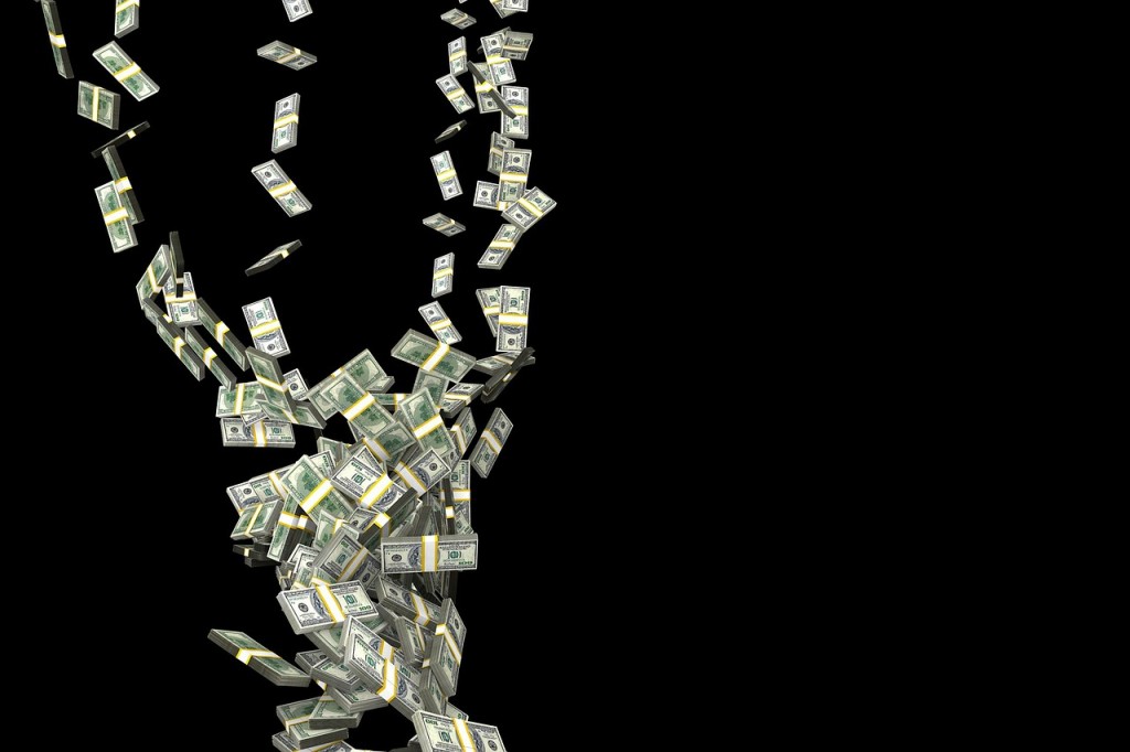 falling cash